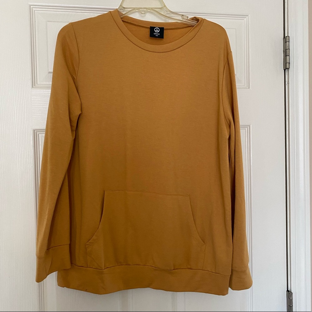 Women’s long sleeve tunic style top L